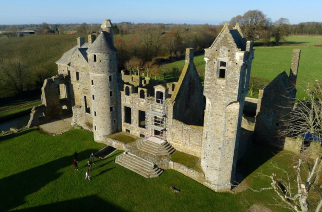 Château scanné en 3D